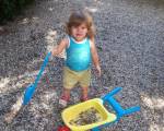 Dans le jardin